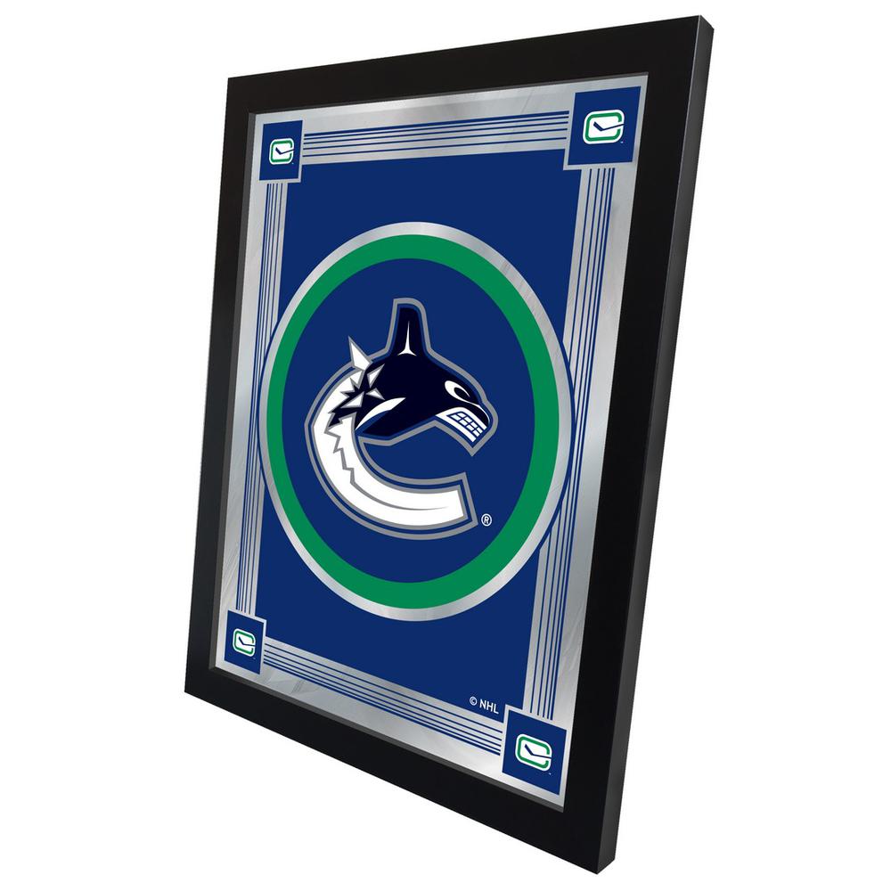 Vancouver Canucks 17" x 22" Logo Mirror. Picture 2