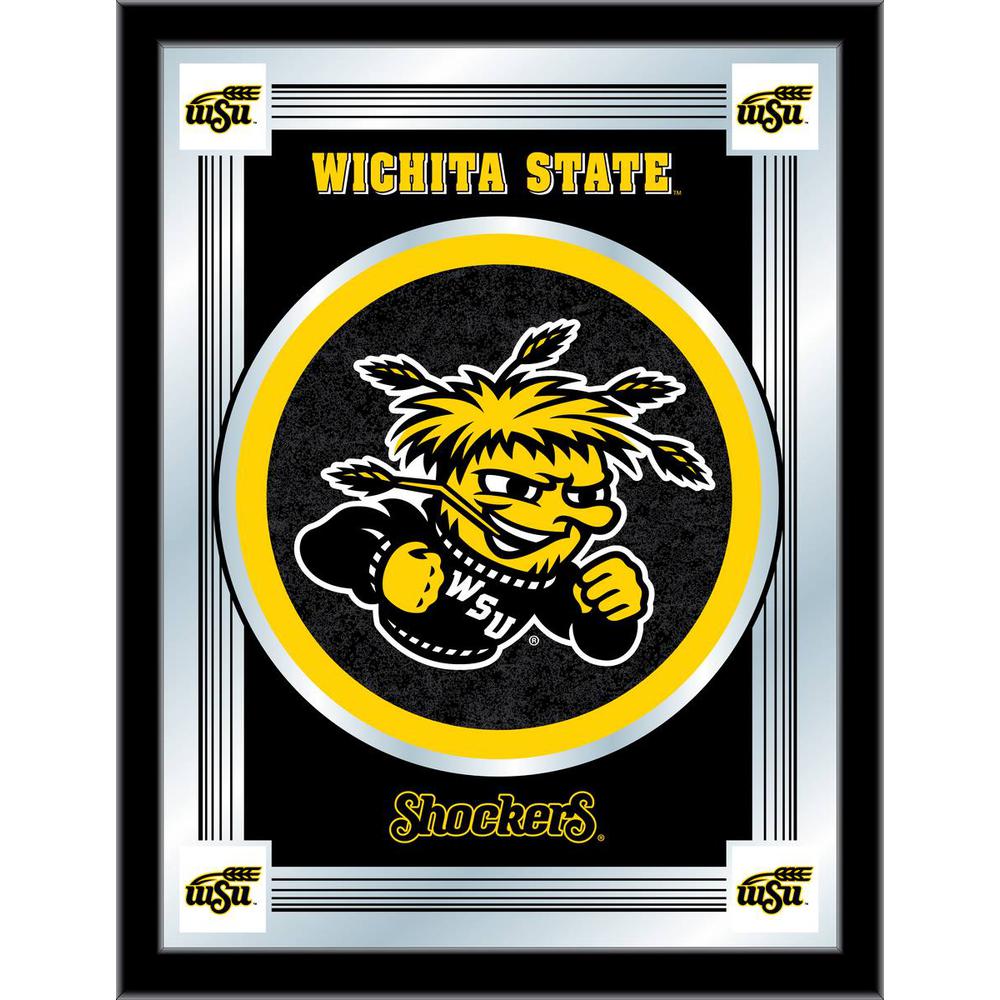 Wichita State 17" x 22" Logo Mirror. Picture 1