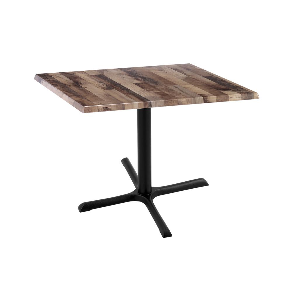30" Tall OD211 Indoor/Outdoor All-Season Table with 30" x 30" Square Rustic Top. Picture 1