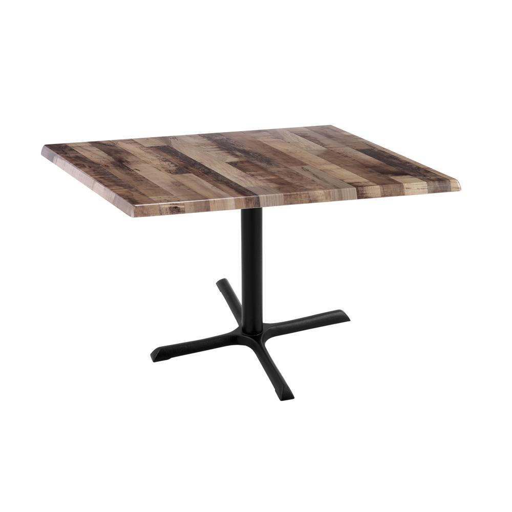 30" Tall OD211 Indoor/Outdoor All-Season Table with 36" x 36" Square Rustic Top. Picture 1
