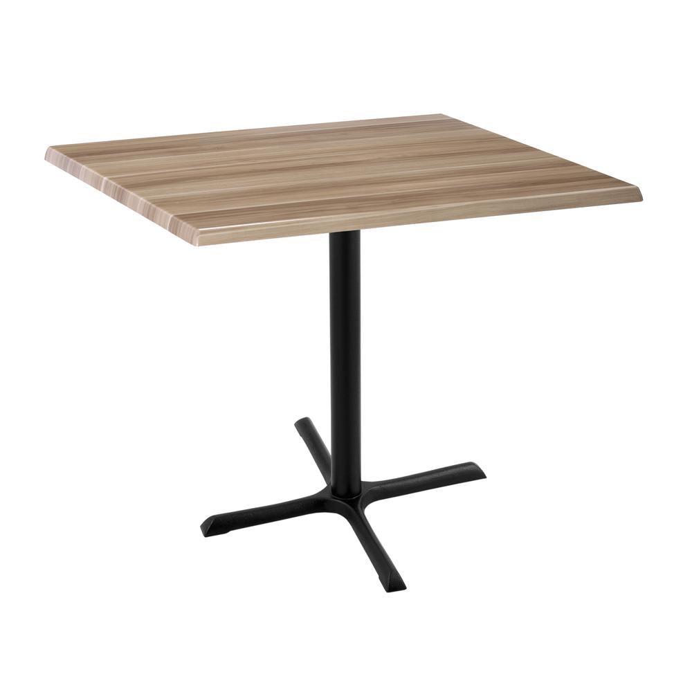 36" Tall OD211 Indoor/Outdoor All-Season Table with 36" x 36" Square Natural Top. Picture 1