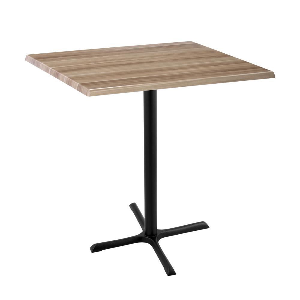42" Tall OD211 Indoor/Outdoor All-Season Table with 36" x 36" Square Natural Top. Picture 1