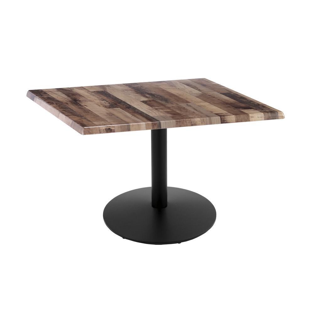 30" Tall OD214 Indoor/Outdoor All-Season Table with 36" x 36" Square Rustic Top. Picture 1