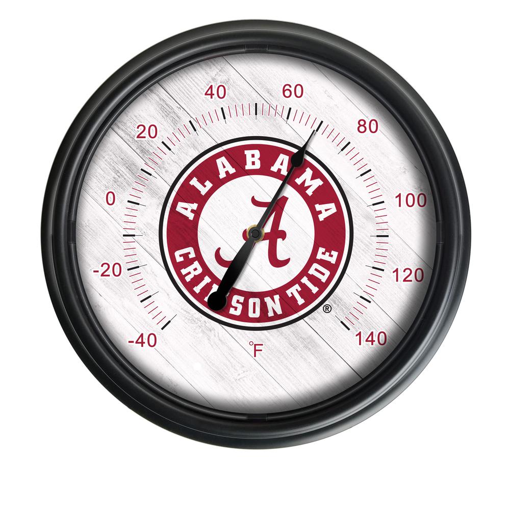 University of Alabama (Script A) Indoor/Outdoor LED Thermometer. Picture 1