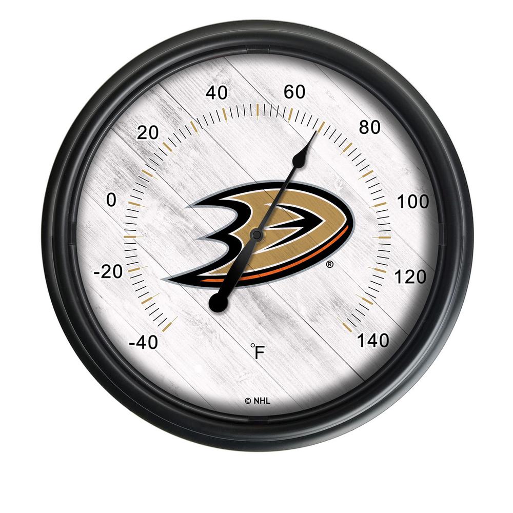 Anaheim Ducks Indoor/Outdoor LED Thermometer. Picture 1