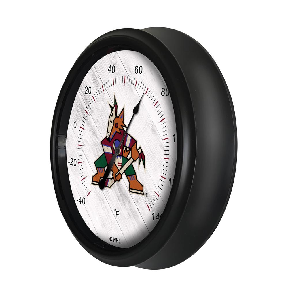 Arizona Coyotes Indoor/Outdoor LED Thermometer. Picture 2