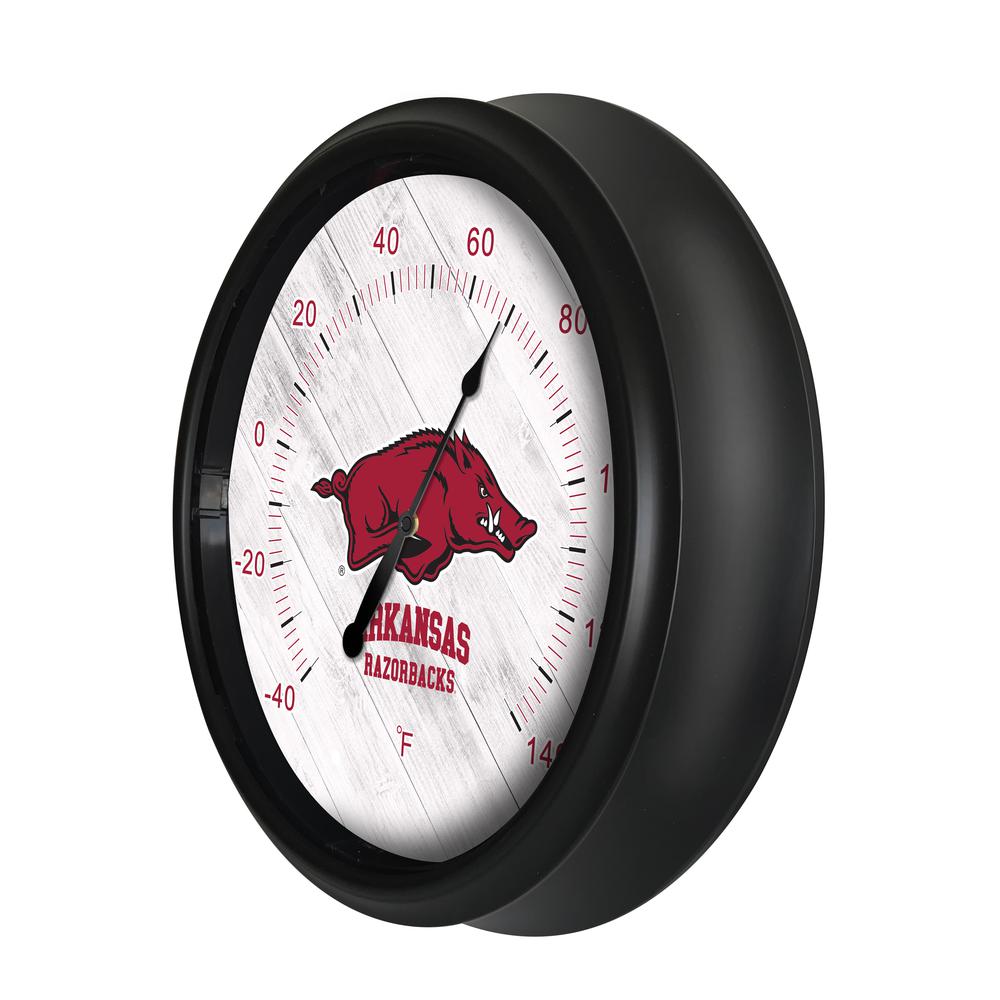 University of Arkansas Indoor/Outdoor LED Thermometer. Picture 2