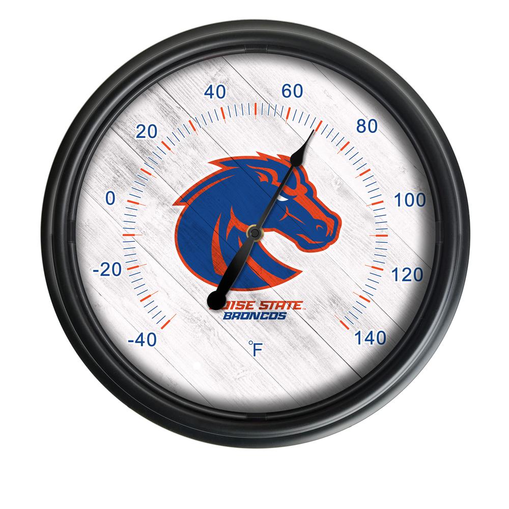 Boise State University Indoor/Outdoor LED Thermometer. Picture 1