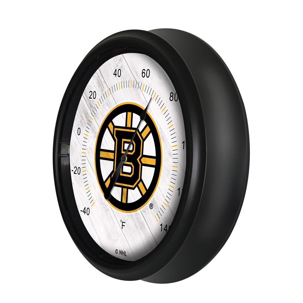 Boston Bruins Indoor/Outdoor LED Thermometer. Picture 2