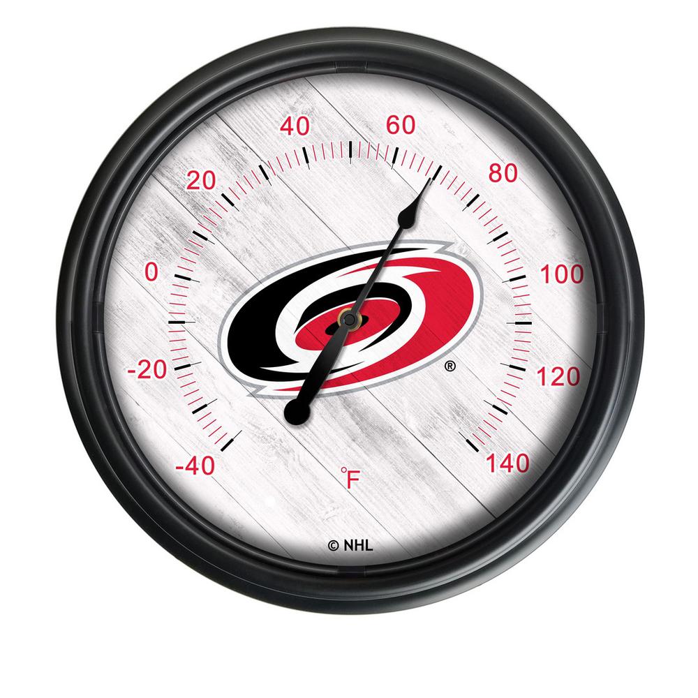 Carolina Hurricanes Indoor/Outdoor LED Thermometer. Picture 1