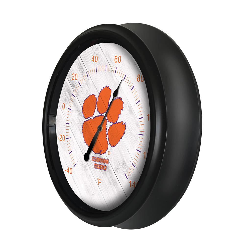 Clemson Indoor/Outdoor LED Thermometer. Picture 2