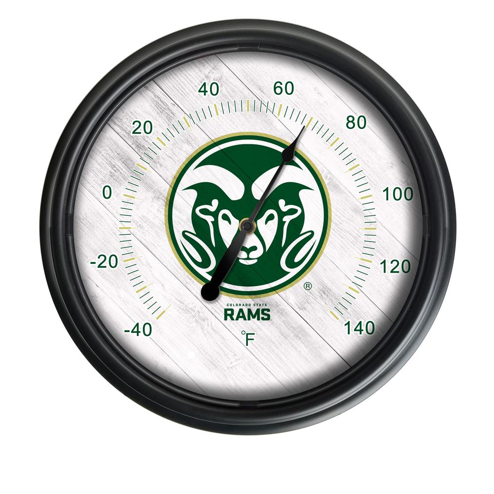 Colorado State University Indoor/Outdoor LED Thermometer. Picture 1