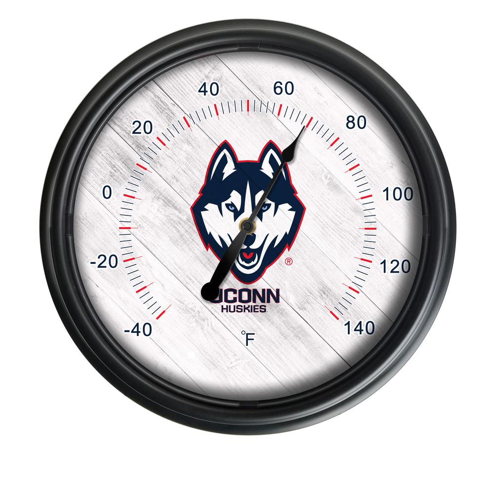 University of Connecticut Indoor/Outdoor LED Thermometer. Picture 1