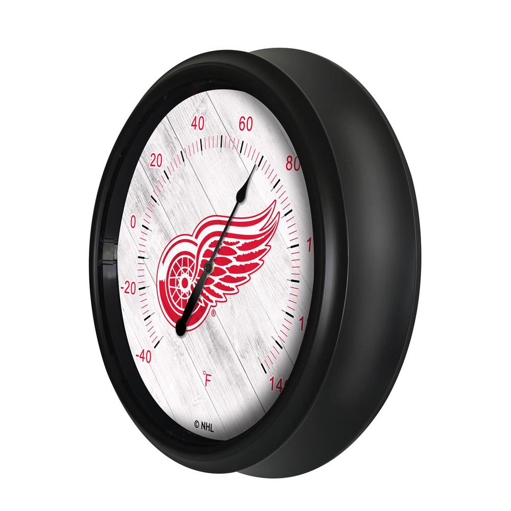 Detroit Red Wings Indoor/Outdoor LED Thermometer. Picture 2