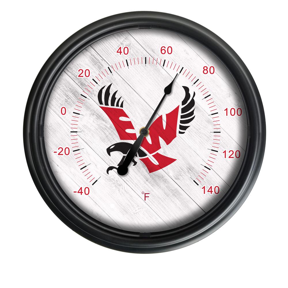 Eastern Washington University Indoor/Outdoor LED Thermometer. Picture 1