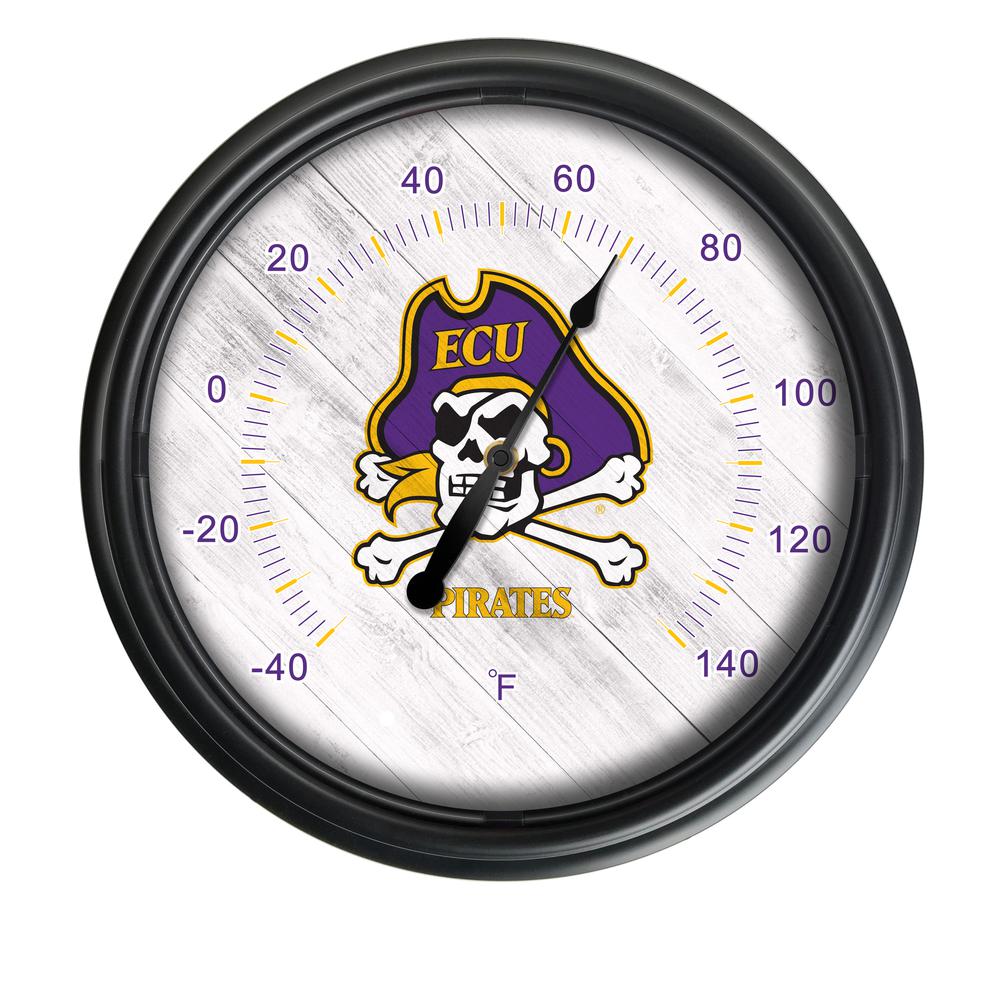 East Carolina University Indoor/Outdoor LED Thermometer. Picture 1