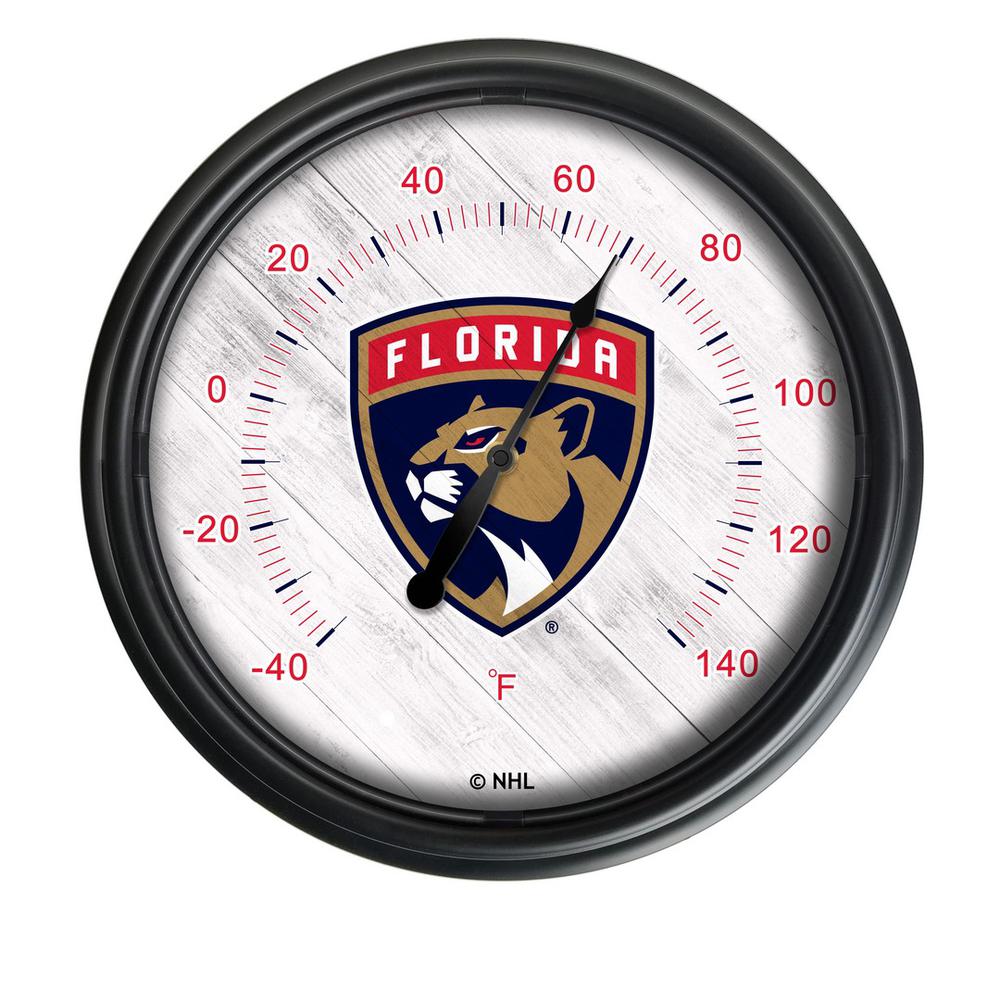 Florida Panthers Indoor/Outdoor LED Thermometer. Picture 1