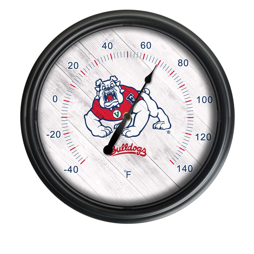 Fresno State University Indoor/Outdoor LED Thermometer. Picture 1