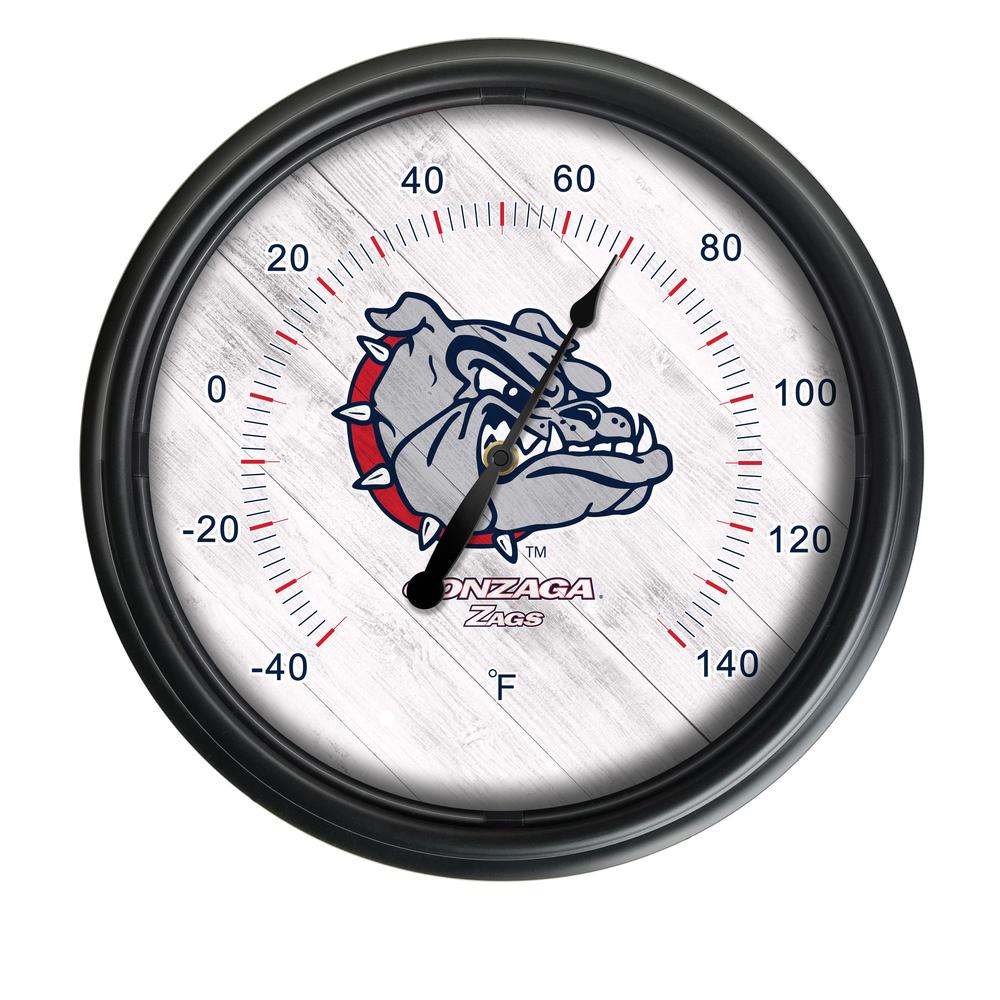 Gonzaga Indoor/Outdoor LED Thermometer. Picture 1