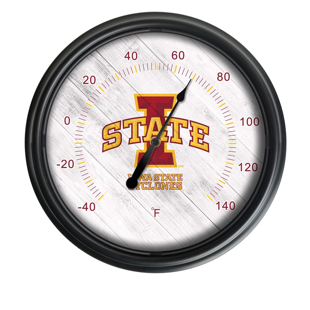 Iowa State University Indoor/Outdoor LED Thermometer. Picture 1