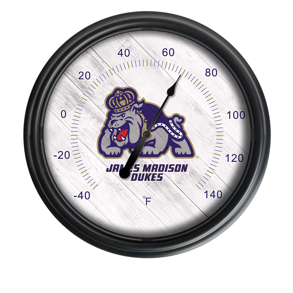 James Madison University Indoor/Outdoor LED Thermometer. Picture 1