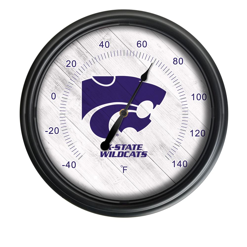 Kansas State University Indoor/Outdoor LED Thermometer. Picture 1