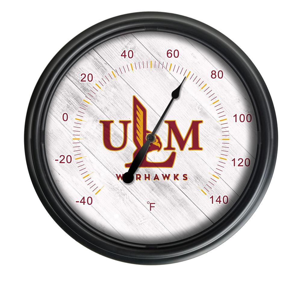 University of Louisiana at Monroe Indoor/Outdoor LED Thermometer. Picture 1