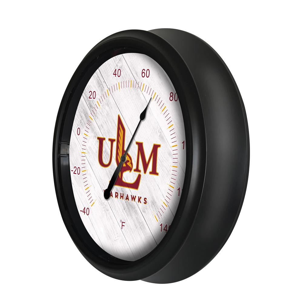 University of Louisiana at Monroe Indoor/Outdoor LED Thermometer. Picture 2