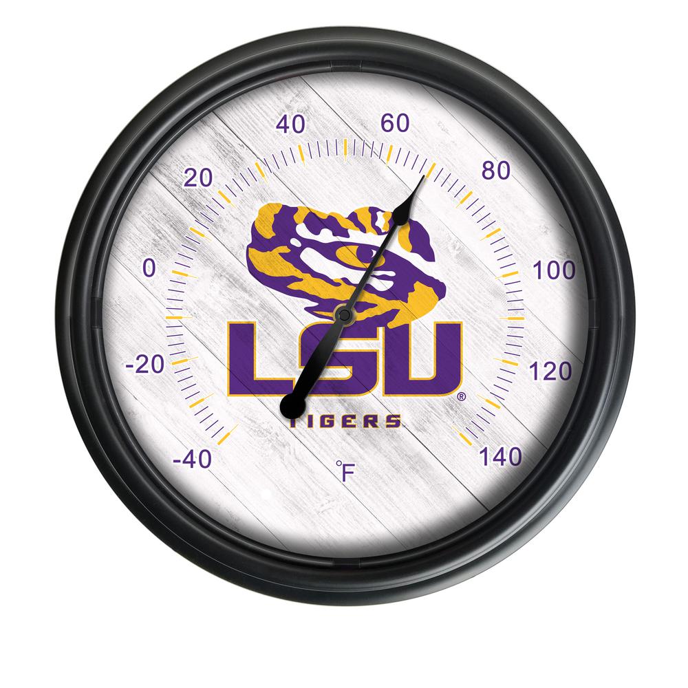Louisiana State University Indoor/Outdoor LED Thermometer. Picture 1