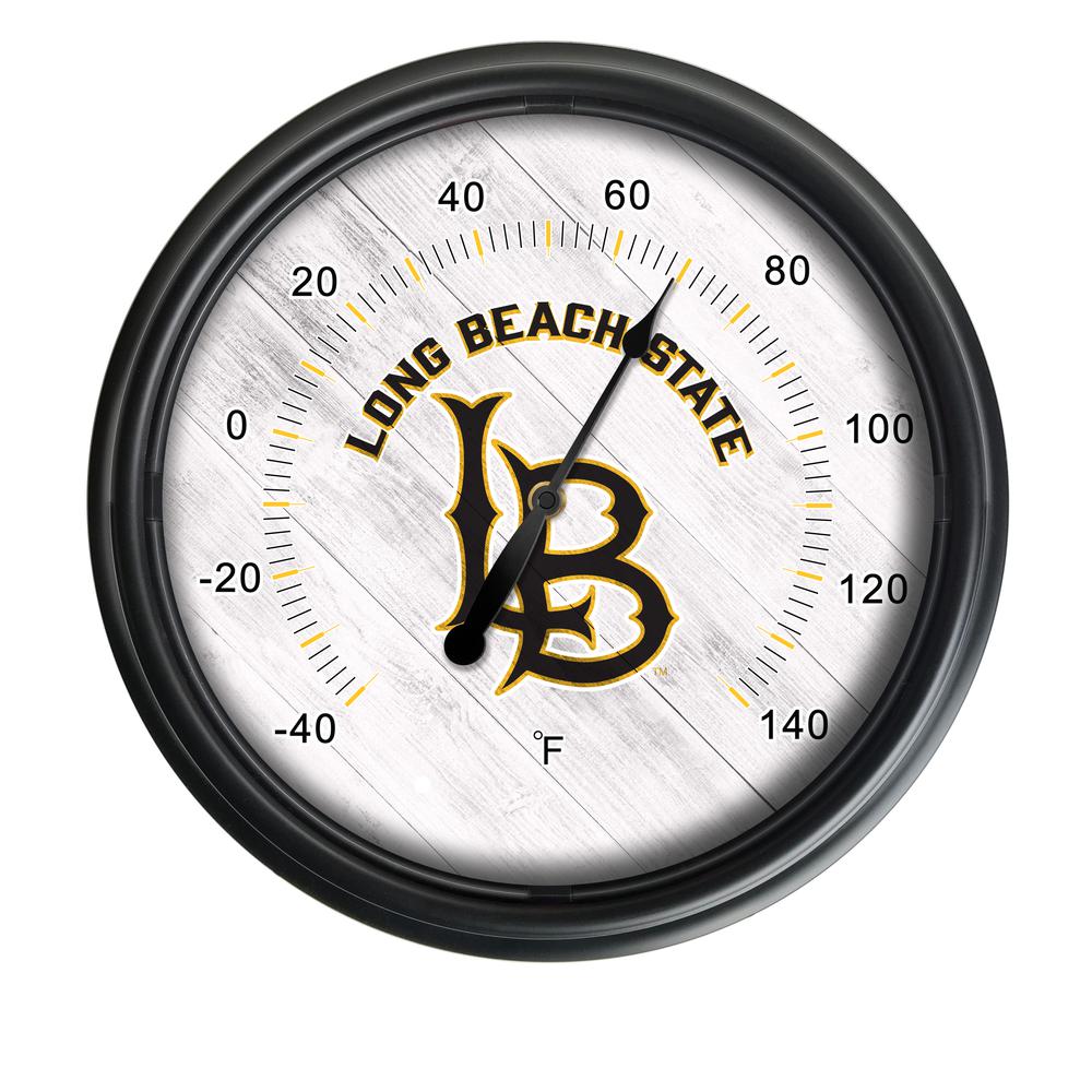 Long Beach State University Indoor/Outdoor LED Thermometer. Picture 1