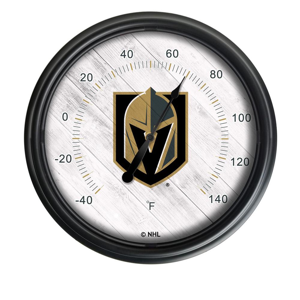 Vegas Golden Knights Indoor/Outdoor LED Thermometer. Picture 1