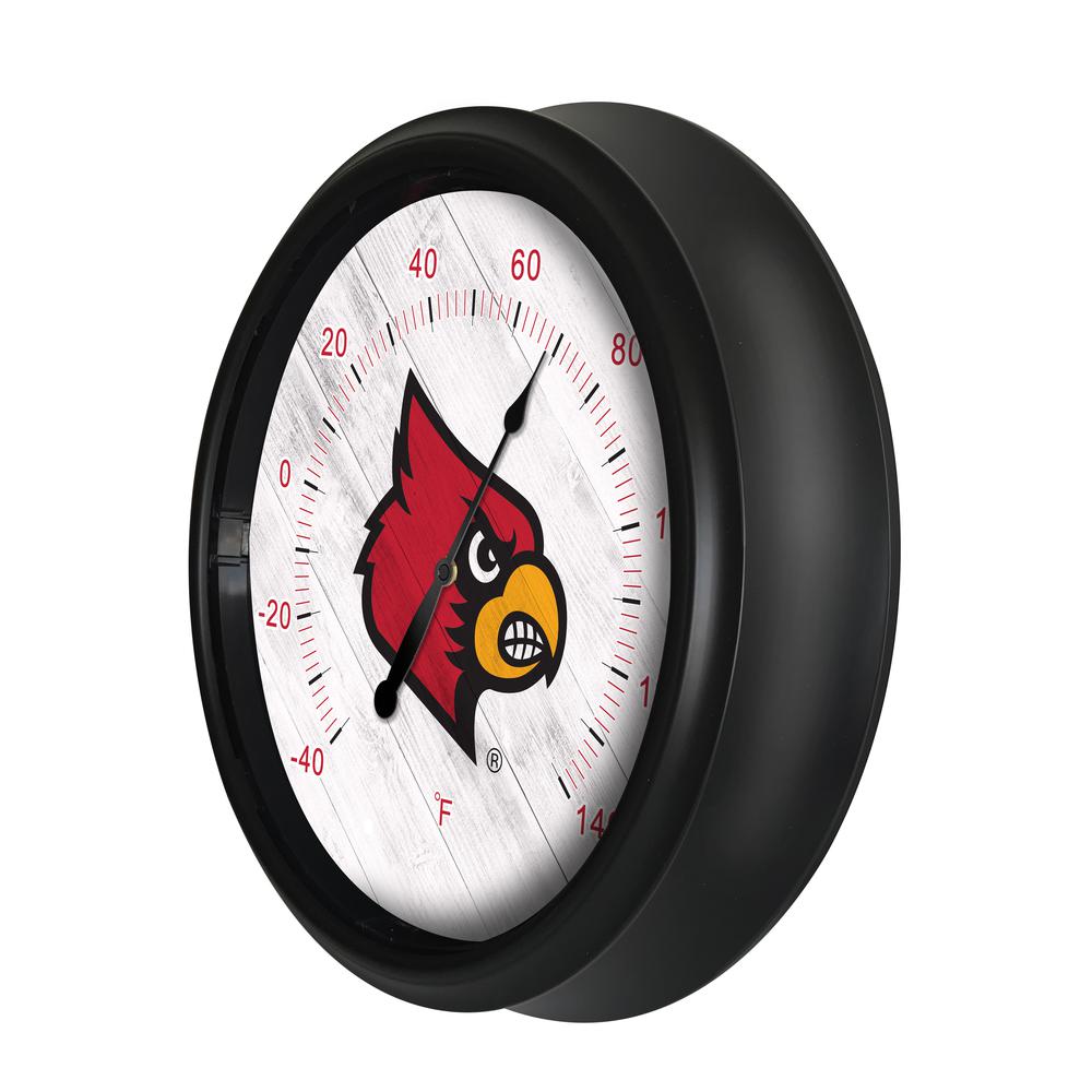 University of Louisville Indoor/Outdoor LED Thermometer. Picture 2