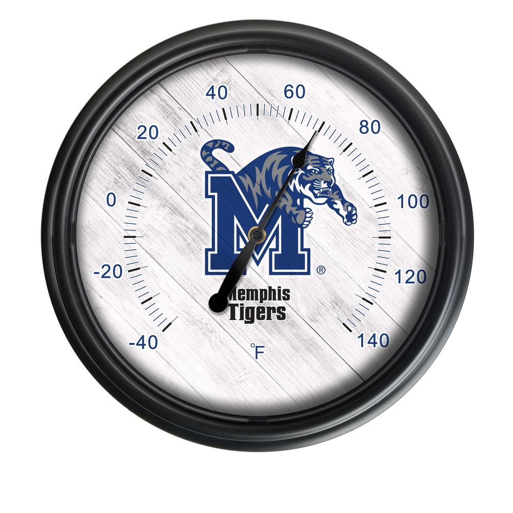 University of Memphis Indoor/Outdoor LED Thermometer. Picture 1