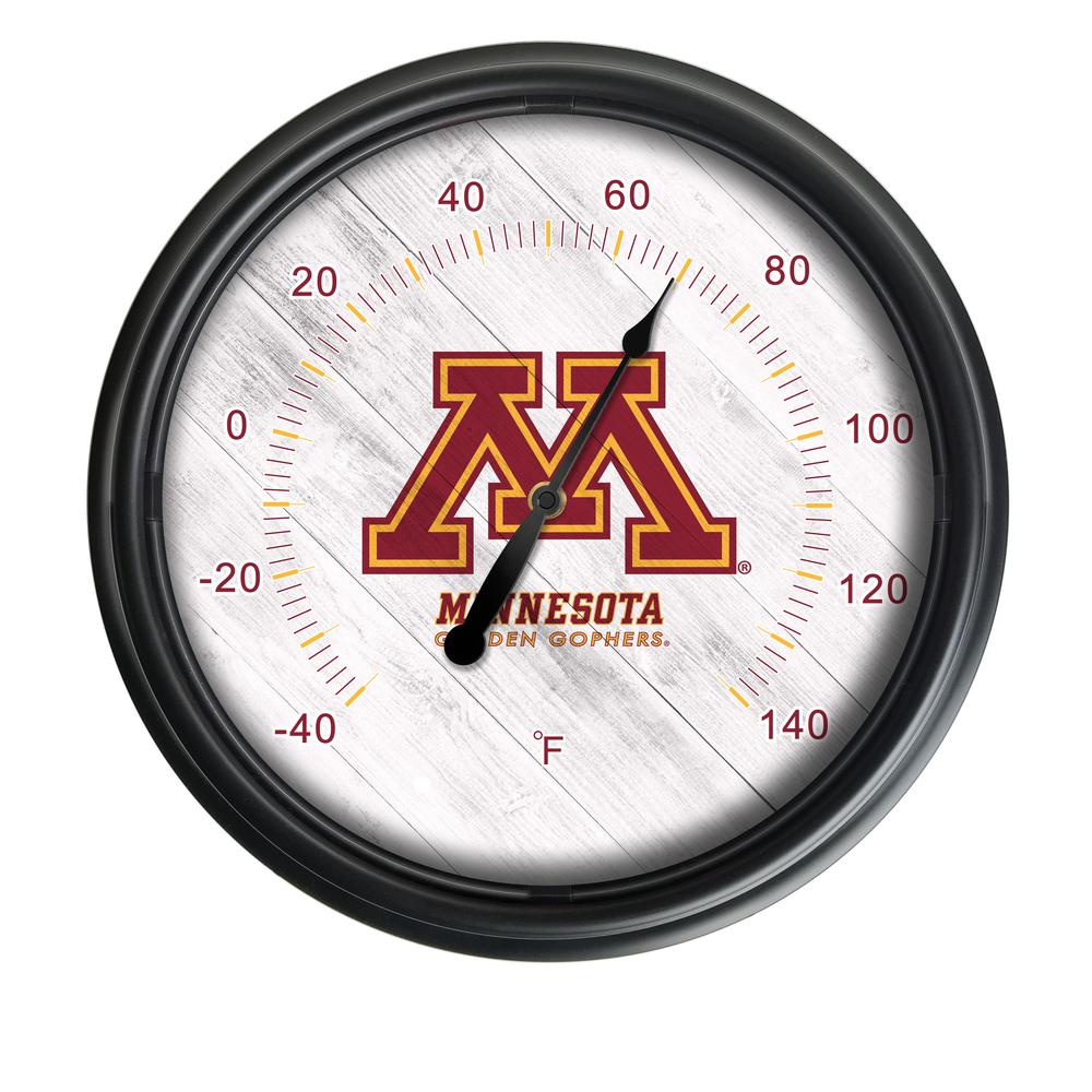 University of Minnesota Indoor/Outdoor LED Thermometer. Picture 1