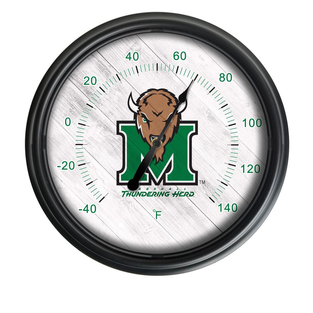 Marshall University Indoor/Outdoor LED Thermometer. Picture 1