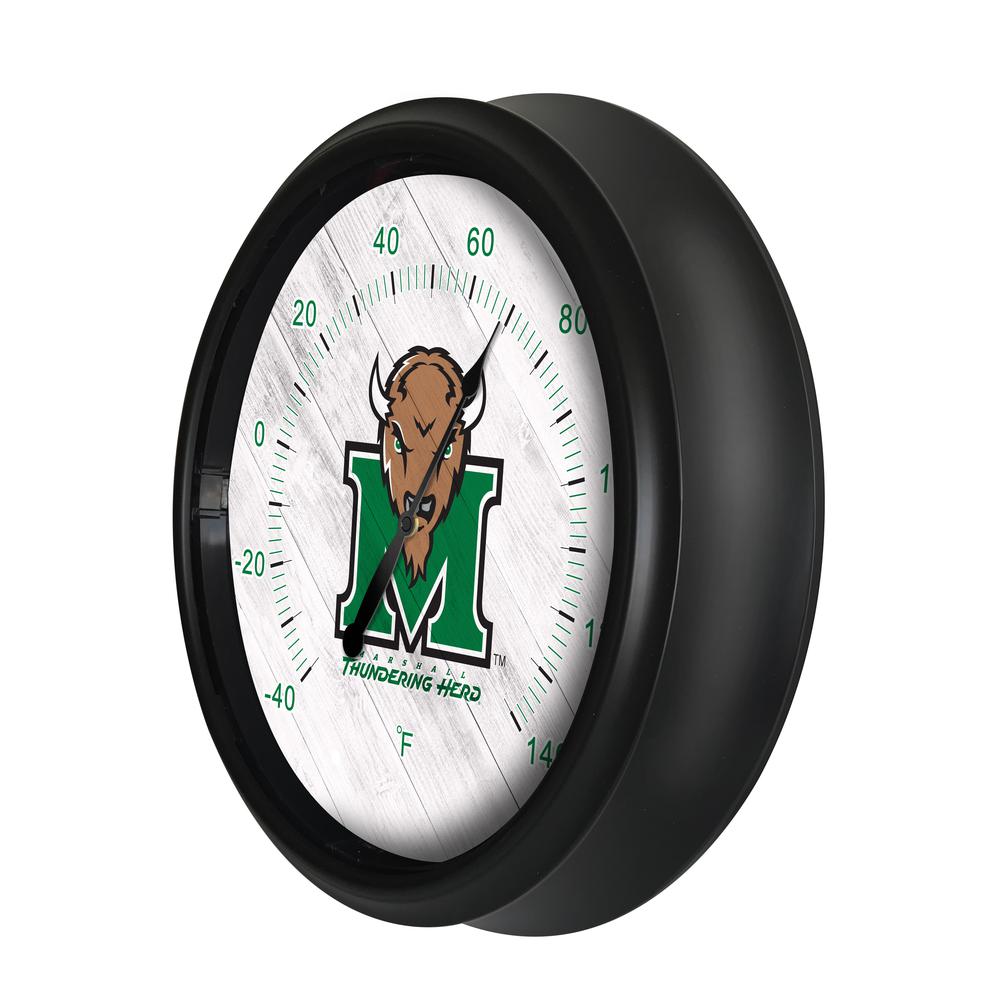 Marshall University Indoor/Outdoor LED Thermometer. Picture 2