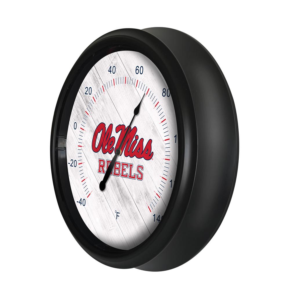 University of Mississippi Indoor/Outdoor LED Thermometer. Picture 2