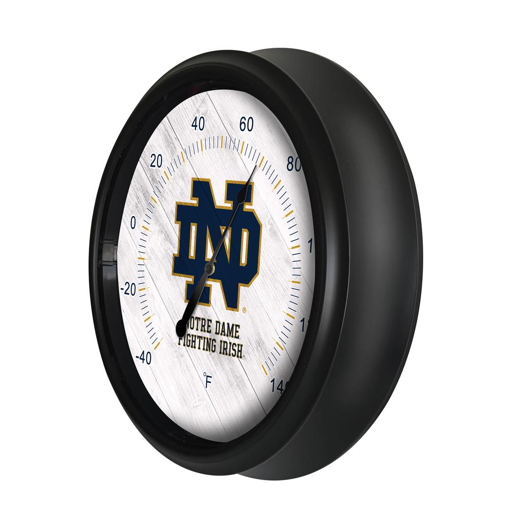 Notre Dame (ND) Indoor/Outdoor LED Thermometer. Picture 2