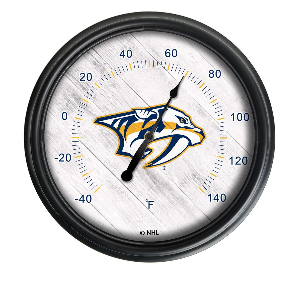 Nashville Predators Indoor/Outdoor LED Thermometer. Picture 1