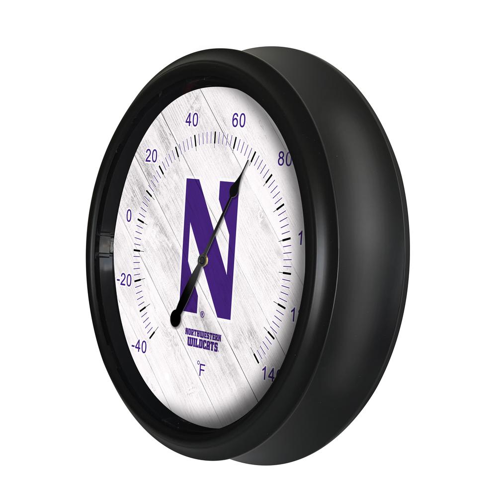 Northwestern University Indoor/Outdoor LED Thermometer. Picture 2