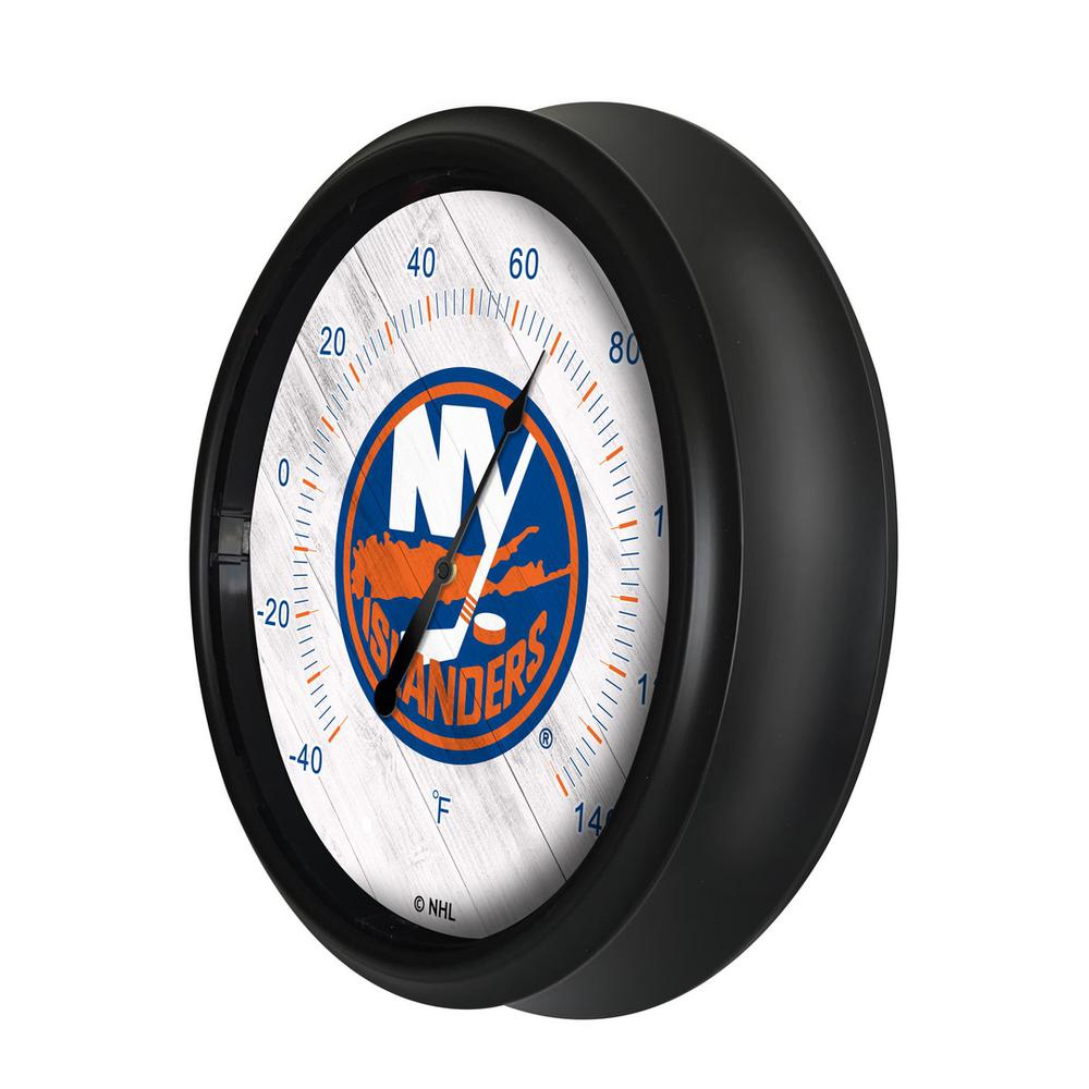 New York Islanders Indoor/Outdoor LED Thermometer. Picture 2