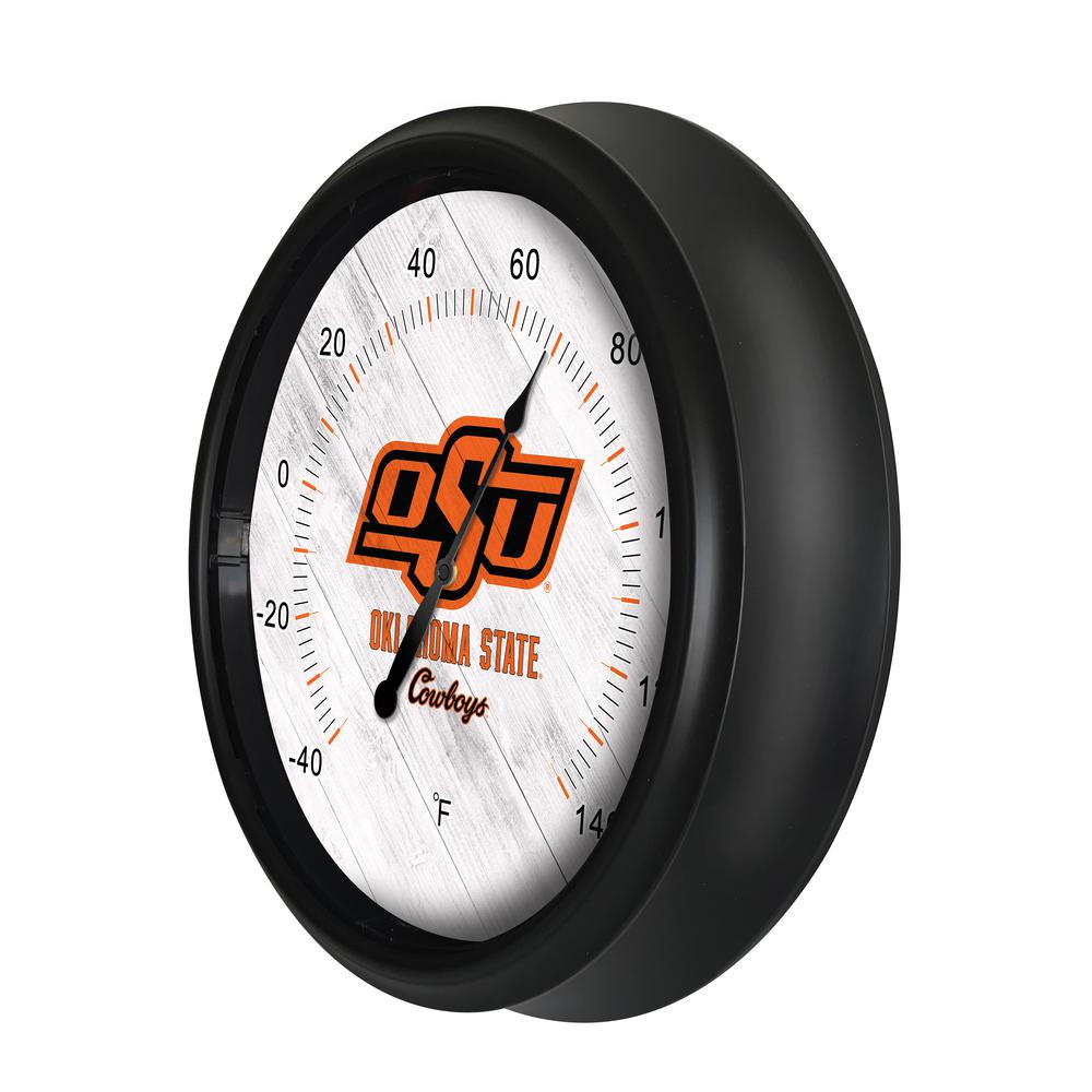 Oklahoma State University Indoor/Outdoor LED Thermometer. Picture 2