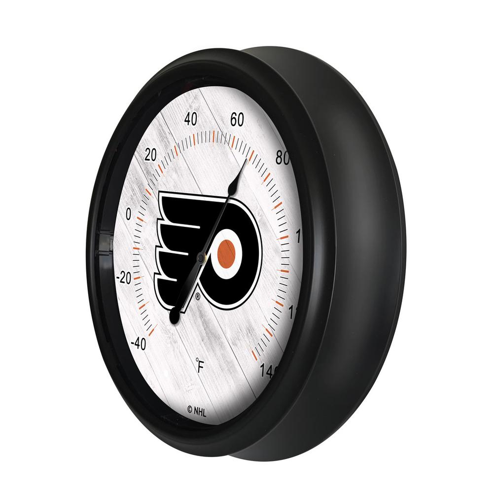 Philadelphia Flyers Indoor/Outdoor LED Thermometer. Picture 2