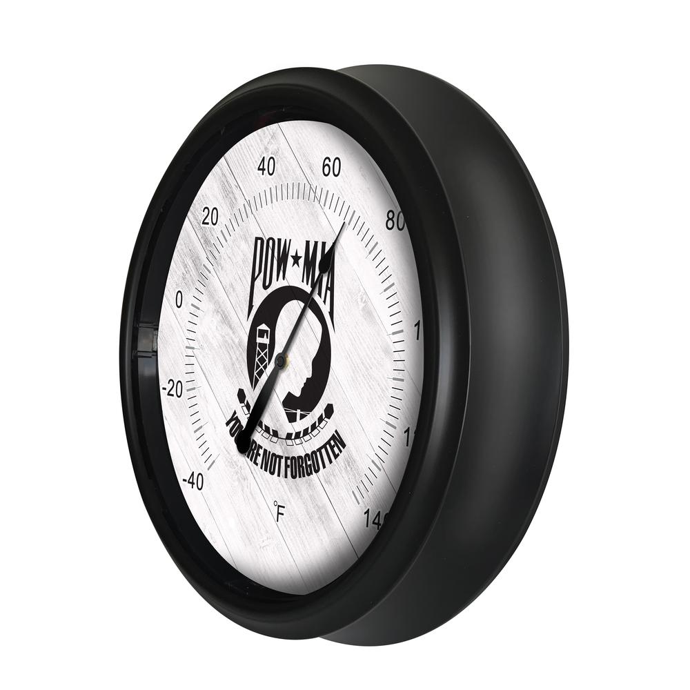 POW/MIA Indoor/Outdoor LED Thermometer. Picture 2