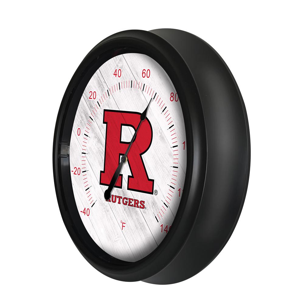 Rutgers Indoor/Outdoor LED Thermometer. Picture 2