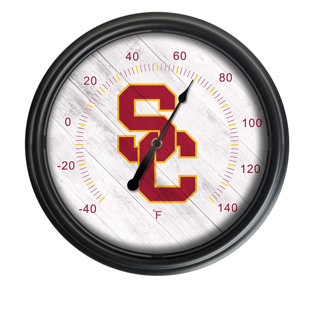 University of Southern California Indoor/Outdoor LED Thermometer. Picture 1