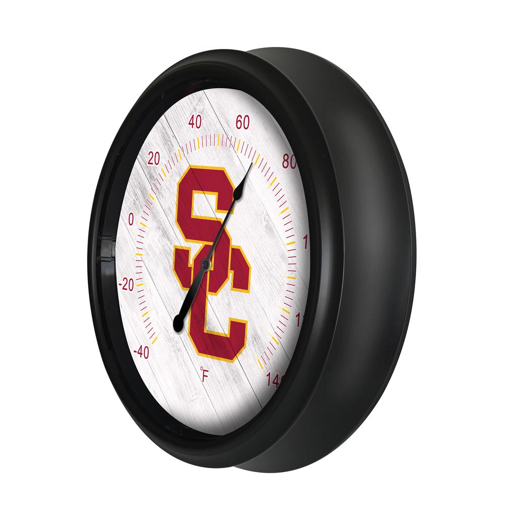 University of Southern California Indoor/Outdoor LED Thermometer. Picture 2