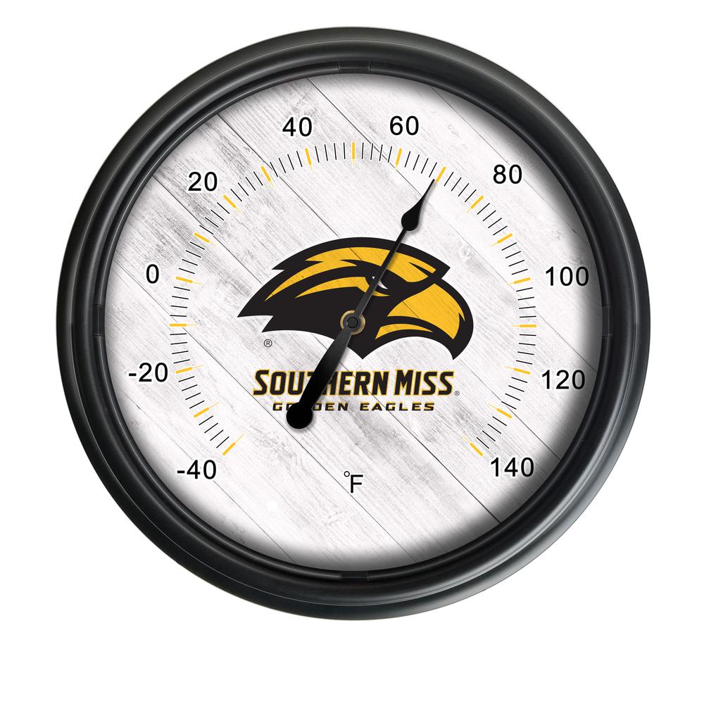 University of Southern Mississippi Indoor/Outdoor LED Thermometer. Picture 1