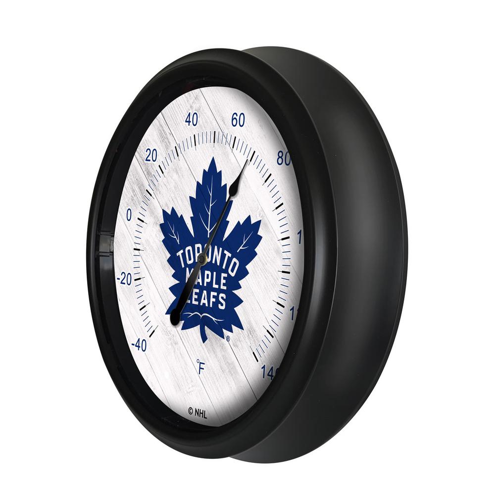 Toronto Maple Leafs Indoor/Outdoor LED Thermometer. Picture 2