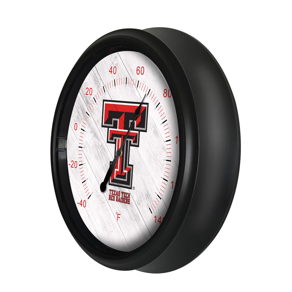 Texas Tech University Indoor/Outdoor LED Thermometer. Picture 2